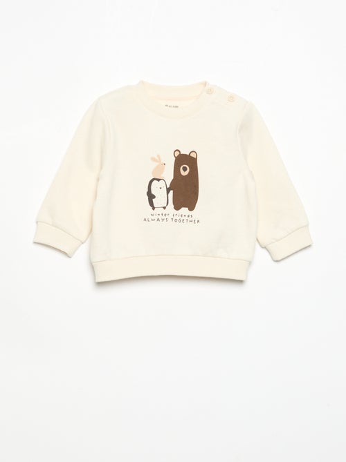 Ensemble 2 pièces sweat + pantalon - Kiabi