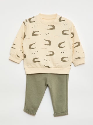 Ensemble 2 pièces sweat + pantalon