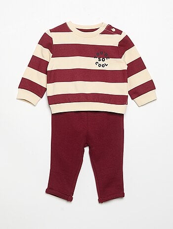 Ensemble 2 pièces sweat + pantalon