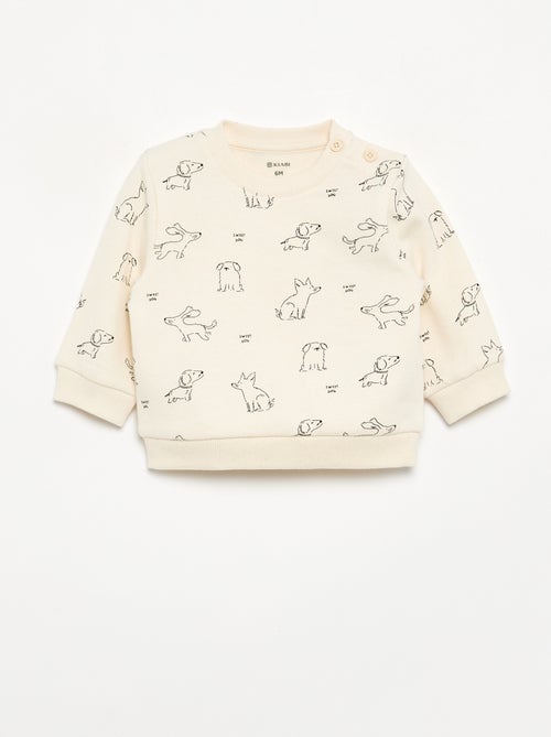 Ensemble 2 pièces sweat + pantalon - Kiabi Ensemble 2 pièces sweat + pantalon - Kiabi