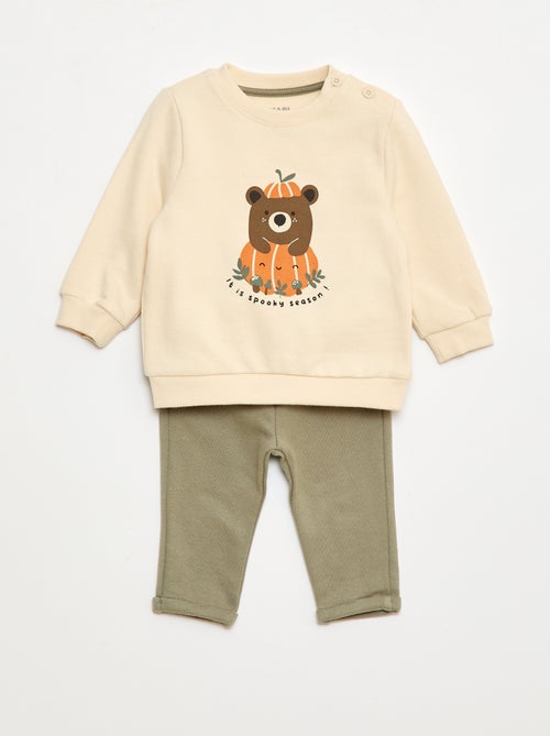 Ensemble 2 pièces sweat + pantalon - Kiabi