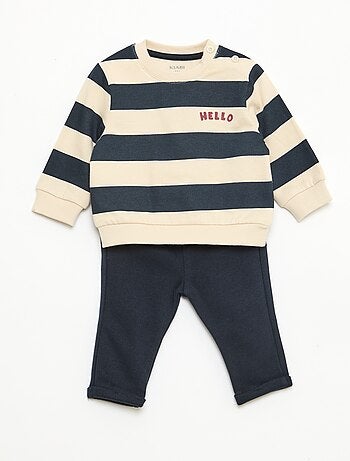 Ensemble 2 pièces sweat + pantalon