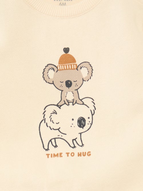 Ensemble 2 pièces sweat + pantalon - Kiabi