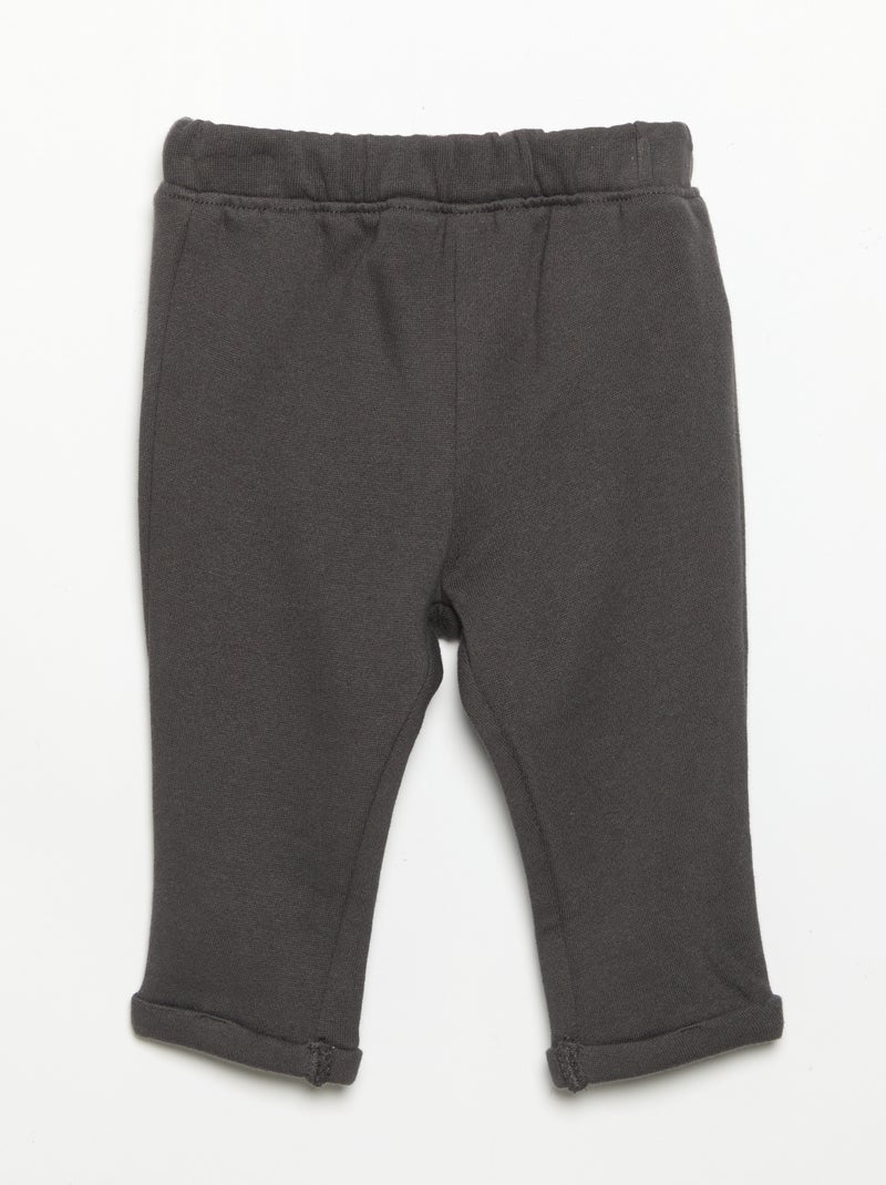 Ensemble 2 pièces sweat + pantalon Kaki - Kiabi