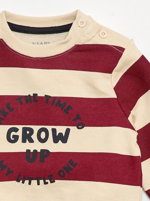 Ensemble 2 pièces sweat + pantalon - Kiabi