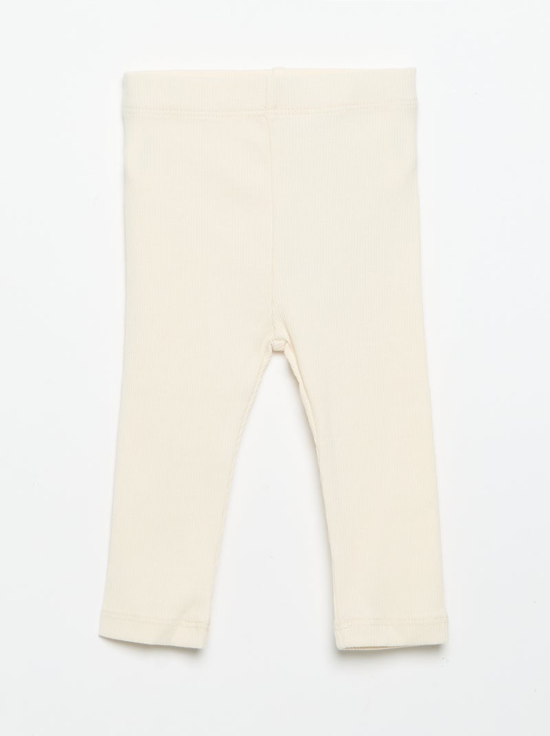 Ensemble 2 pièces : sweat-shirt + legging Blanc - Kiabi