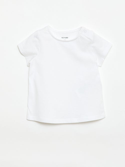 Ensemble 2 pièces T-shirt + combishort - Kiabi