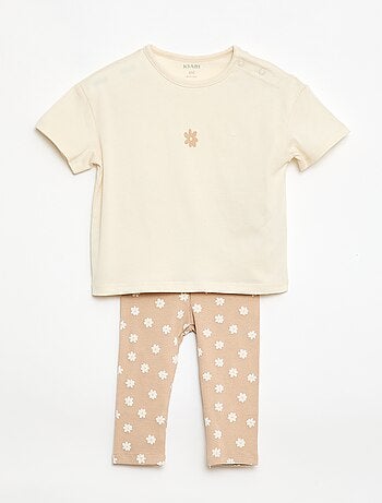 Ensemble 2 pièces T-shirt + legging