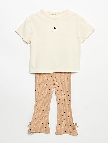 Ensemble 2 pièces T-shirt + legging