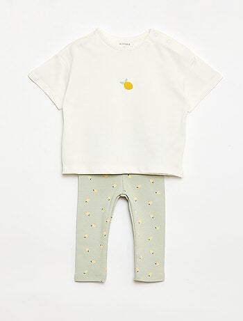 Ensemble 2 pièces T-shirt + legging
