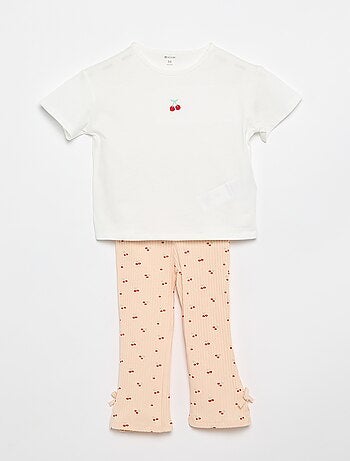 Ensemble 2 pièces T-shirt + legging
