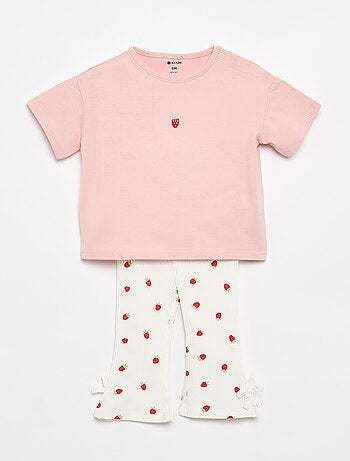 Ensemble 2 pièces T-shirt + legging
