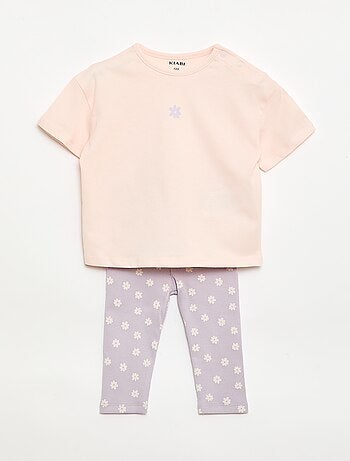 Ensemble 2 pièces T-shirt + legging