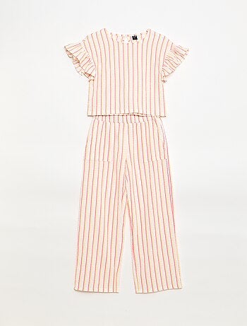 Ensemble 2 pièces T-shirt + pantalon