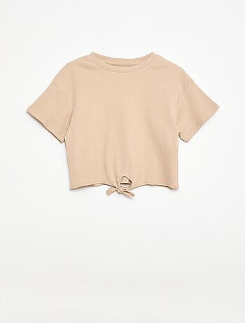 Ensemble 2 pièces T-shirt + pantalon forme flare