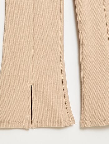 Ensemble 2 pièces T-shirt + pantalon forme flare