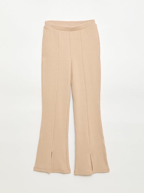 Ensemble 2 pièces T-shirt + pantalon forme flare - Kiabi