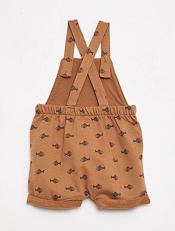 Ensemble 2 pièces T-shirt + salopette short