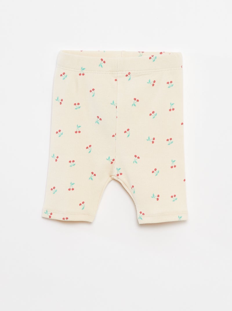 Ensemble 2 pièces tee-shirt + legging imprimé Rose - Kiabi