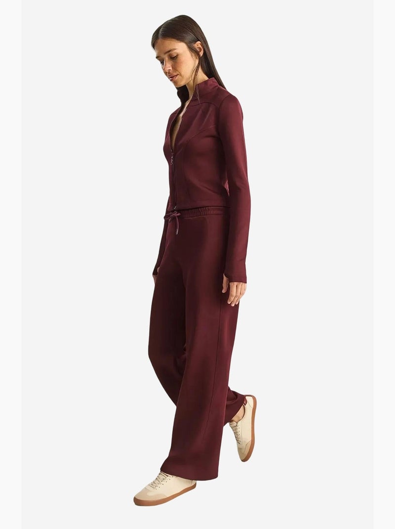 Ensemble 2 pièces veste et pantalon droit lucci Mauve - Kiabi