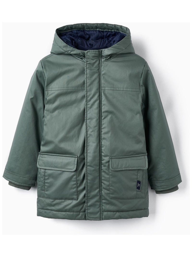 Ensemble 3-en-1 de Parka et Gilet pour Garçon   ROYALS OFF DUTY Vert foncé - Kiabi