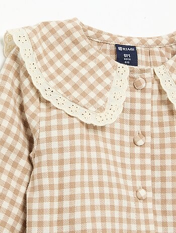 Ensemble 3 pièces - Barboteuse + blouse + paire de collants