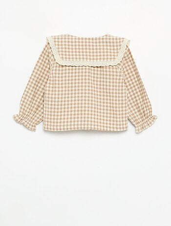 Ensemble 3 pièces - Barboteuse + blouse + paire de collants