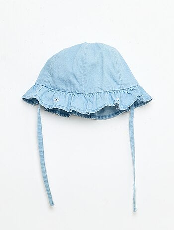 Ensemble 3 pièces barboteuse + chapeau + chaussettes