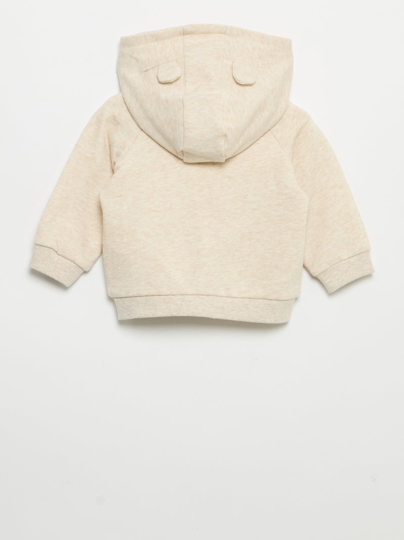 Ensemble 3 pièces 'Disney' -  Sweat + pantalon + T-shirt manches longues Beige - Kiabi