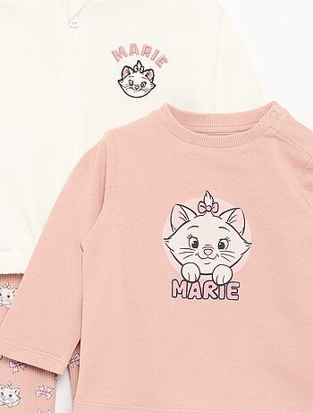 Ensemble 3 pièces 'Disney' - sweat-shirt à capuche + T-shirt + legging