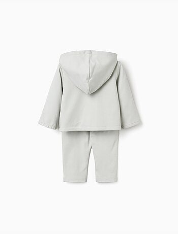 Ensemble 3 pièces en coton à rayures