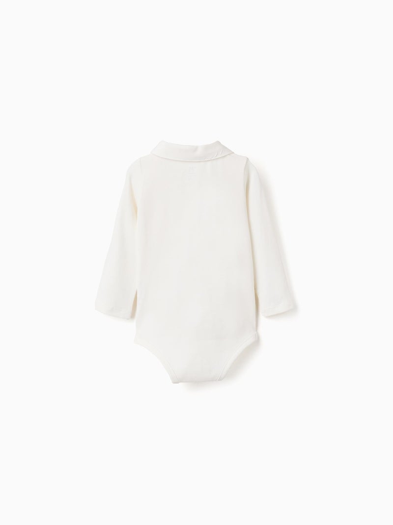 Ensemble 3 pièces en coton peigné à motif d'étoiles Blanc - Kiabi