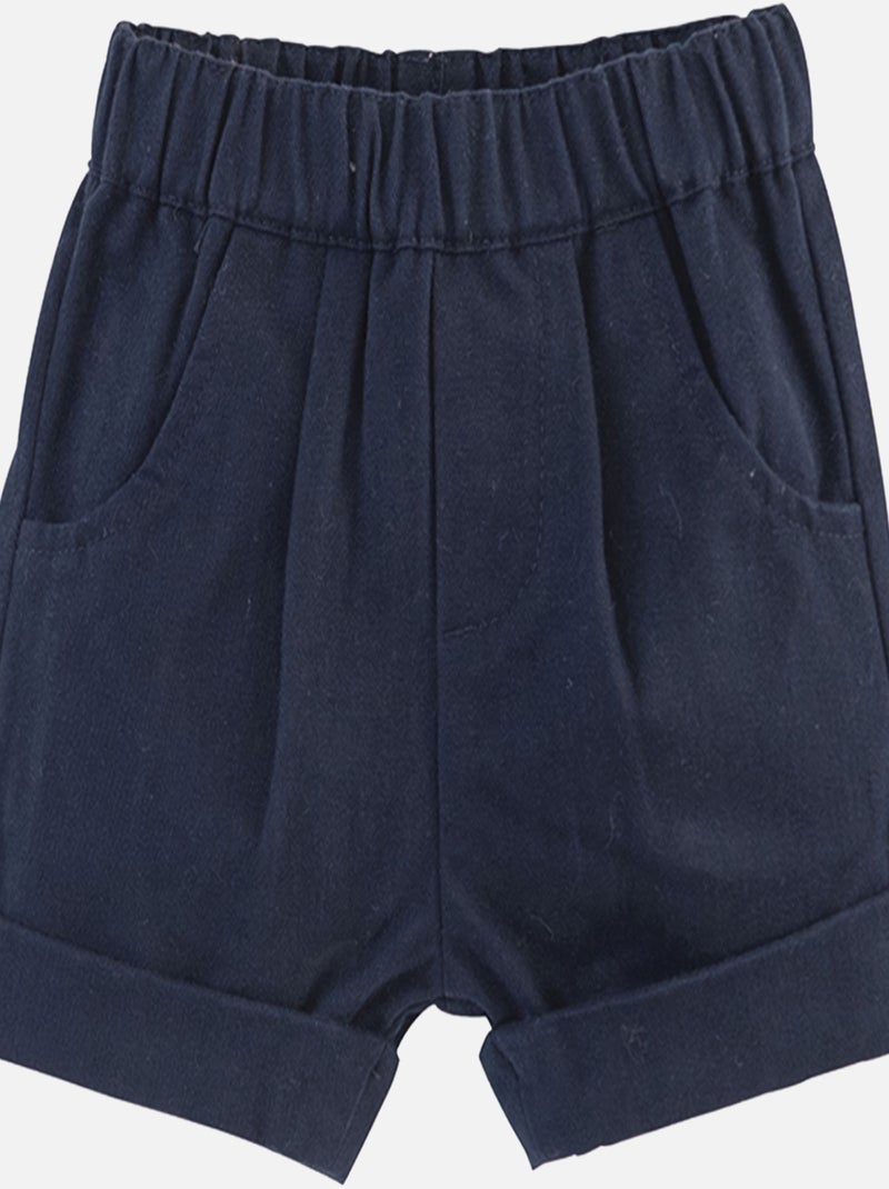ENSEMBLE 3 PIECES FILLE MARIN SUCRE D'ORGE Bleu - Kiabi