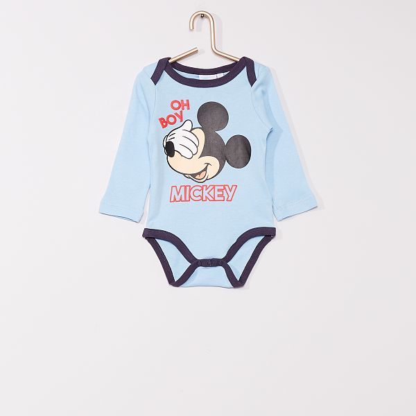 Ensemble 3 Pieces Mickey Bebe Garcon Bleu Kiabi 16 00