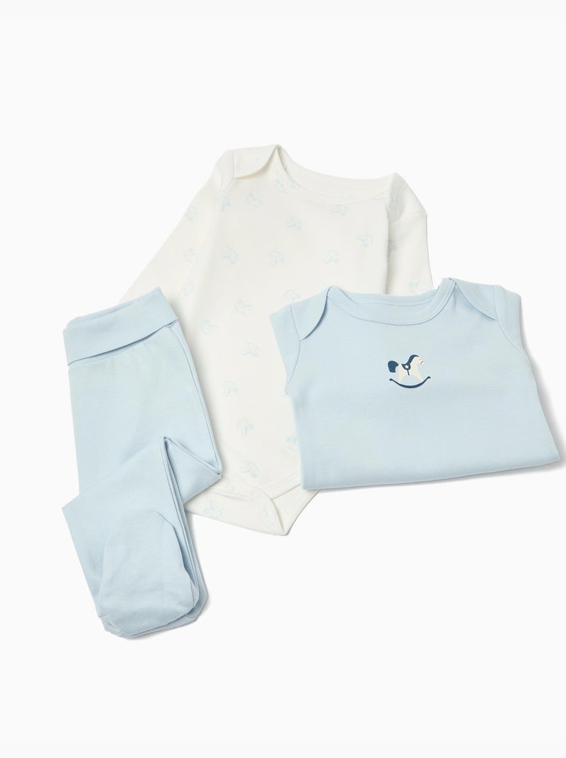 Ensemble 3 pièces, MO Fashion Bleu - Kiabi