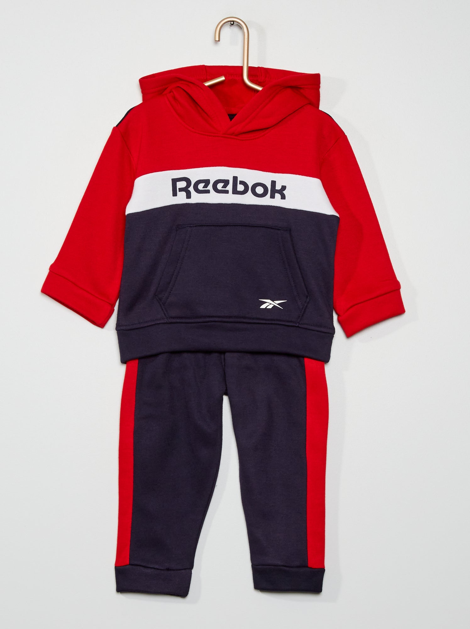 Survetement reebok rouge online