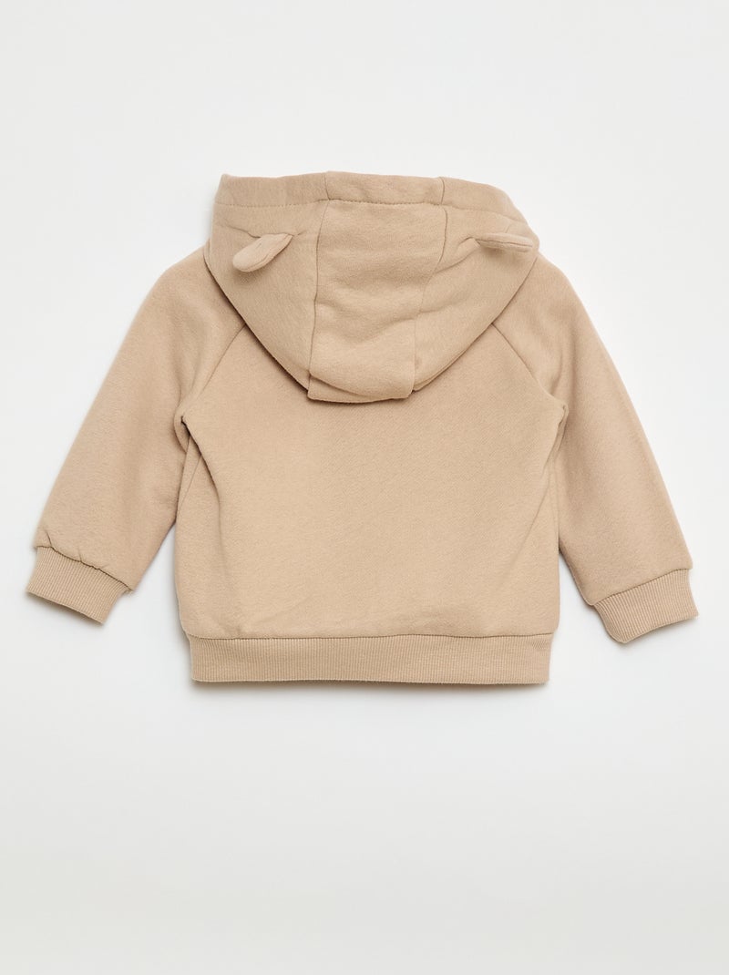 Ensemble 3 pièces 'Simba' - tee-shirt + jogging + sweat Beige - Kiabi