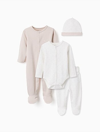 Ensemble 4 pièces en coton