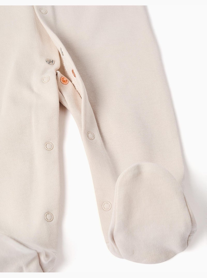 Ensemble 4 pièces en coton Beige/Blanc - Kiabi