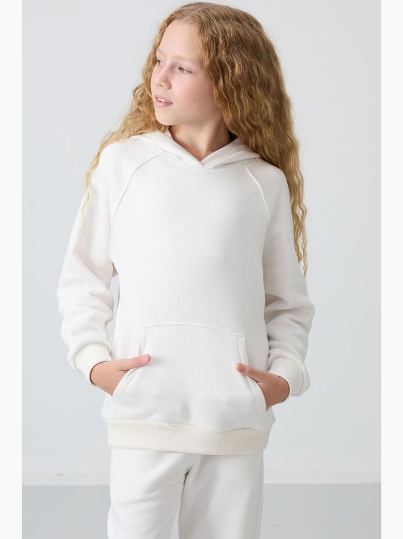 Ensemble actif 2 pièces coton polyester tommy Blanc cassé - Kiabi