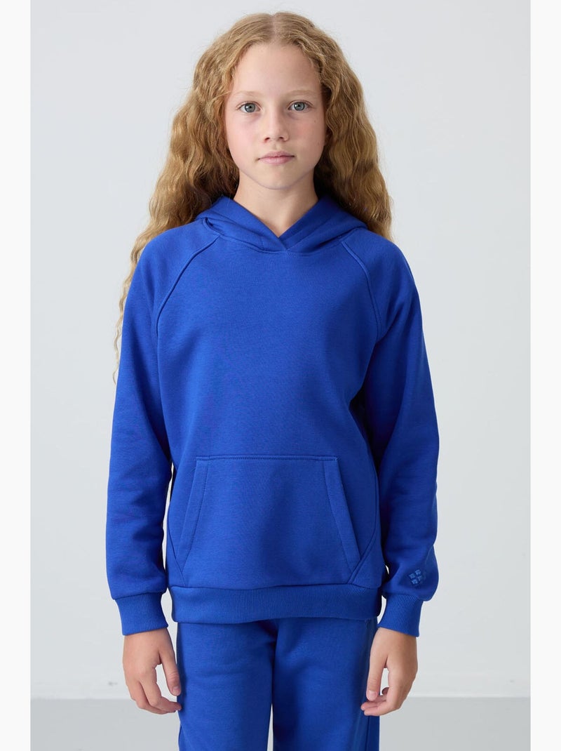 Ensemble actif 2 pièces coton polyester tommy Bleu cobalt - Kiabi
