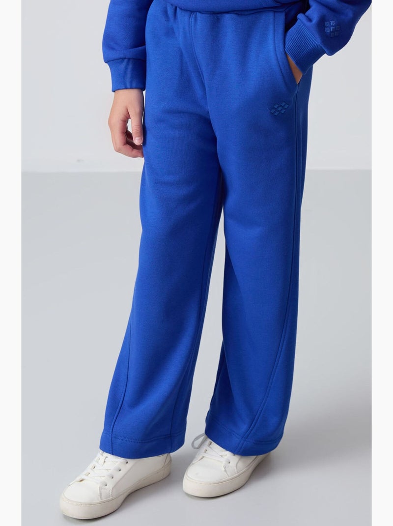 Ensemble actif 2 pièces coton polyester tommy Bleu cobalt - Kiabi