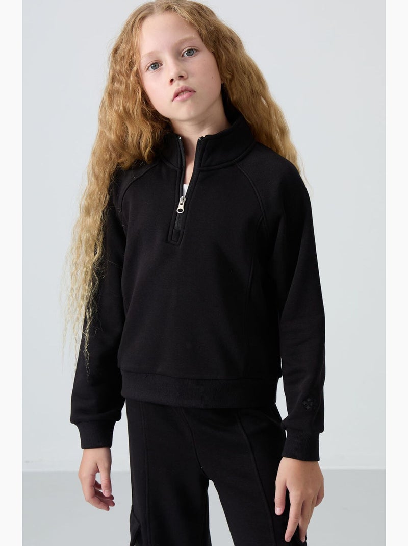 Ensemble actif deux pièces tommy Noir - Kiabi