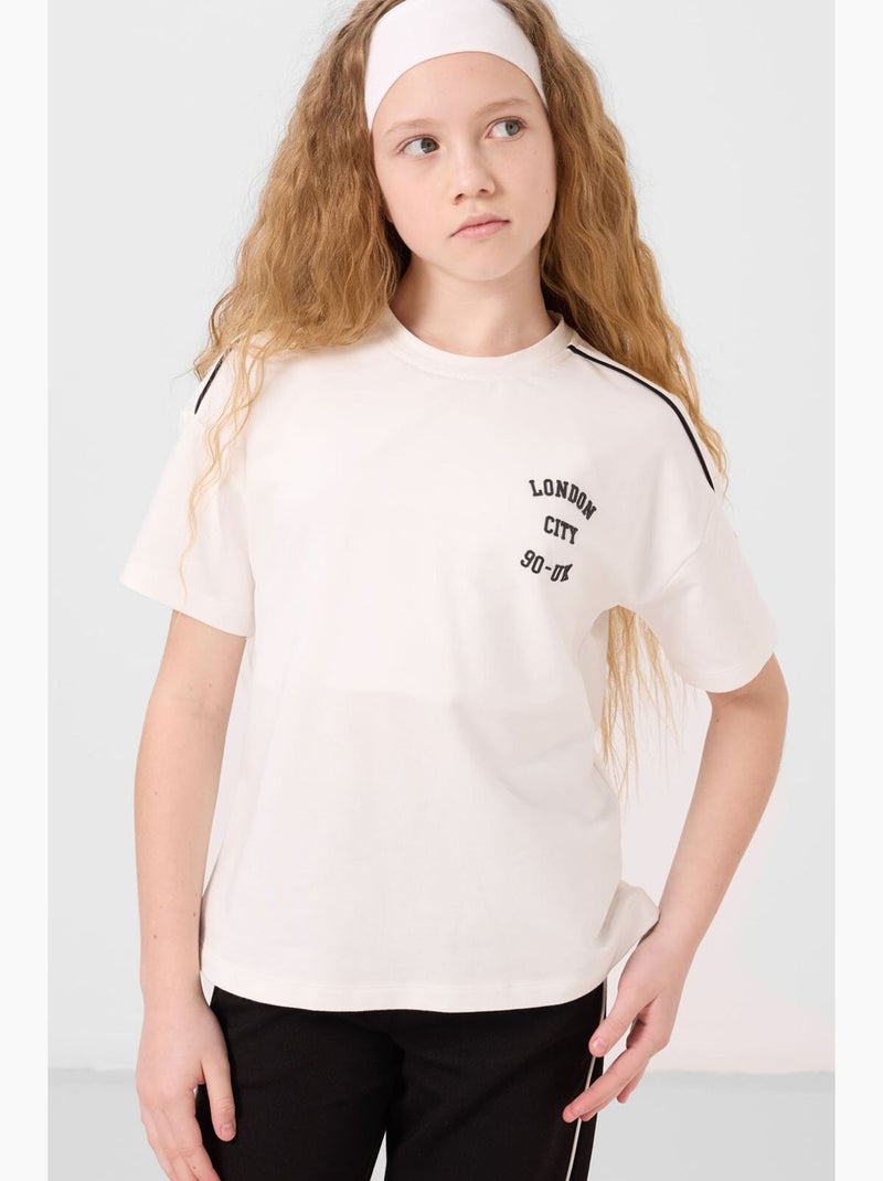Ensemble actif en mélange de coton tommy Noir - Kiabi