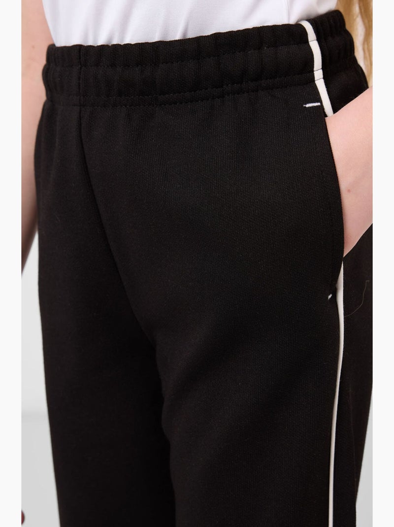 Ensemble actif en mélange de coton tommy Noir - Kiabi