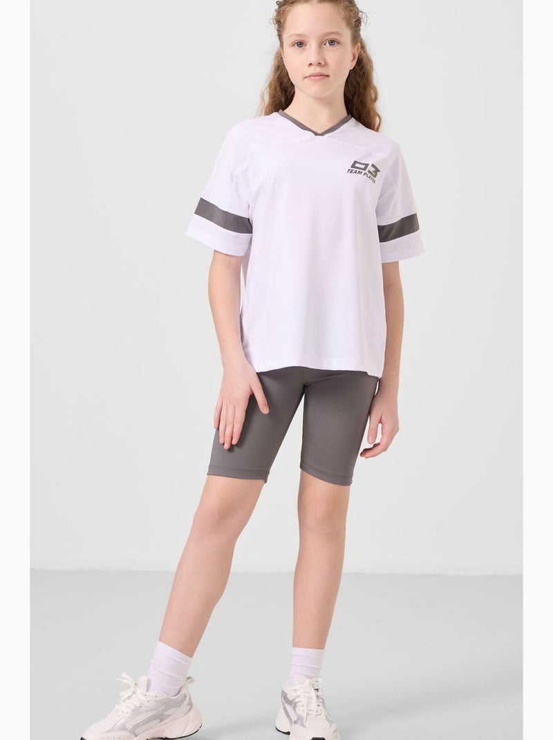 Ensemble actif enfant tommy Blanc - Kiabi