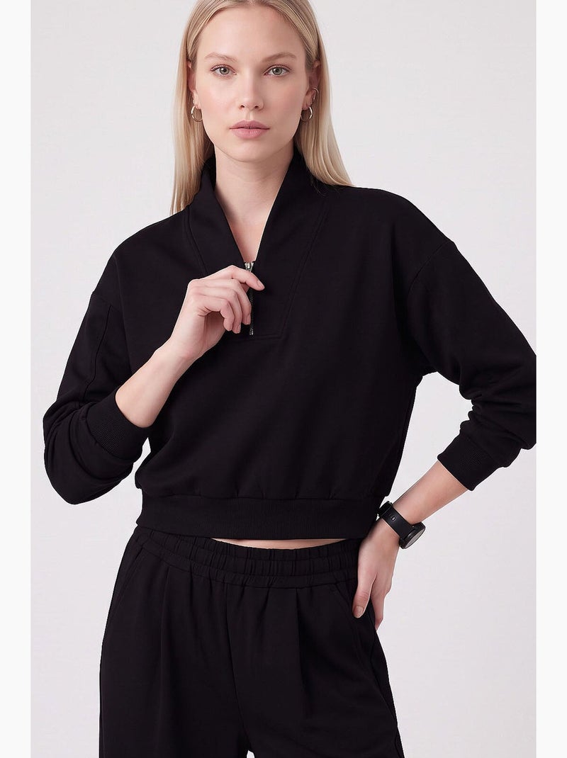Ensemble actif tommy Noir - Kiabi