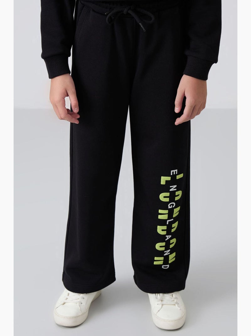 Ensemble actif tommy Noir - Kiabi