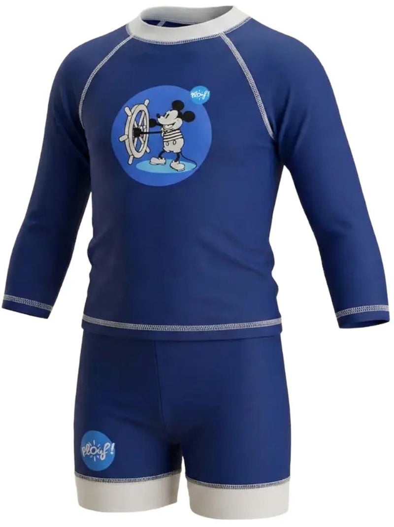 Ensemble Anti-UV garçon : Kiki Bleu marine - Kiabi