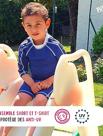Ensemble Anti-UV garçon : Loup